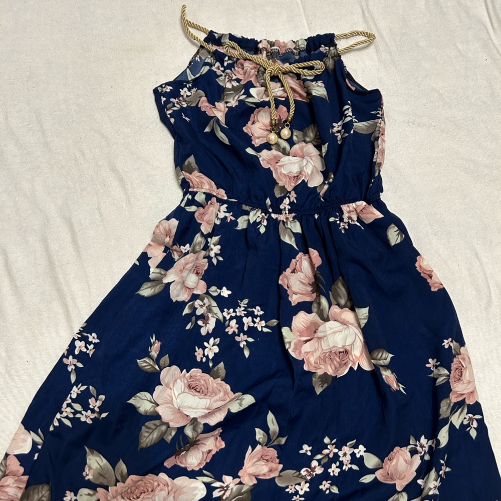 Blue women’s dress